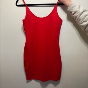 Elegant Red Women's Dress